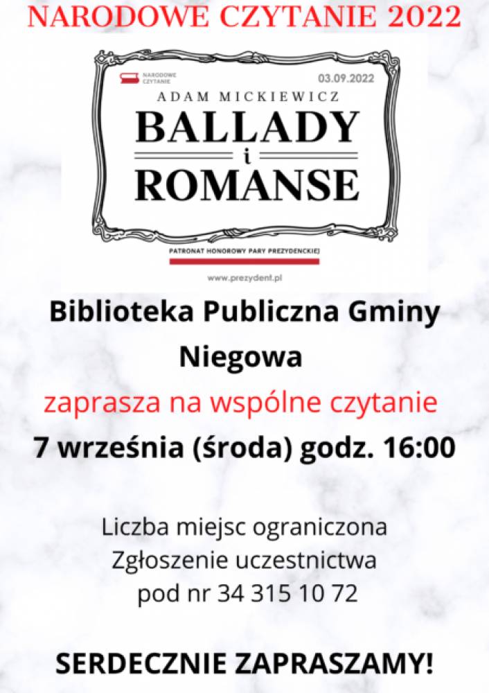 Zdjęcie: „Ballady i romanse” A. Mickiewicza w 11. ...
