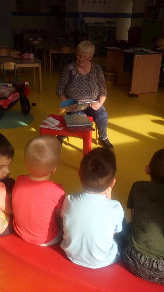 Zdjęcie: Głośne czytanie w Przedszkolu w Sokolnikach!